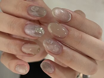 リノ 大阪本町店(lino)/ニュアンスネイル【8.31.s】