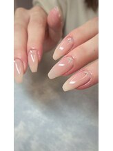 アンド アール(and.R)/シンプルワンカラーネイル☆