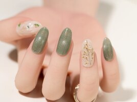 押し花ネイル