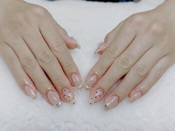 スペラ 大宮店(Spera)/マグネットにヌーディーネイル