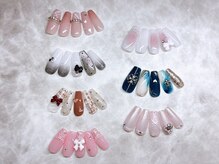 Instagram→affe_plus_kadoma 大人気のワンホンネイル♪