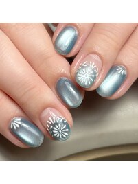 マグネット/手書き/フラワー