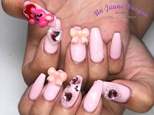 アン ジョーヌドラゴ/【ロングネイル】リボンネイル