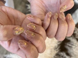 凹凸ニュアンスネイル