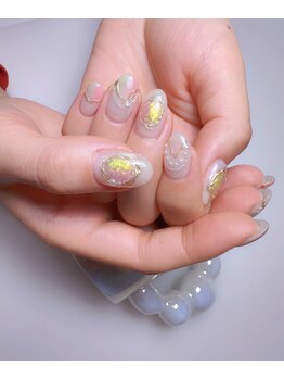 サムズアップネイル(thumbs up nail)/ハンド自由デザイン