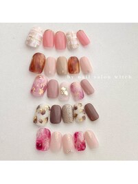 9月シーズンネイル￥9000~