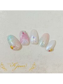 マーメイドテールネイル