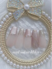 マグネット　チェックネイル