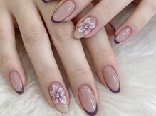 ミューズネイル(muse nail)/ハンドカラーフレンチネイル