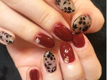 ネイルマジック 仙台一番町店(NAIL MAJIC)/フロッキーフラワー★オーダー