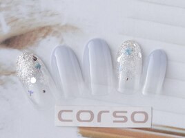 冬ネイル16/茶屋町中津中崎町