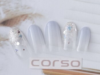コルソケーツー 梅田茶屋町(corso k-two)/冬ネイル16/茶屋町中津中崎町