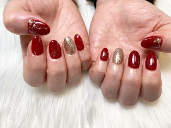 ゴージャス クリスマスネイル Pg ハウオリ ネイル Hauoli Nail のフォトギャラリー ホットペッパービューティー