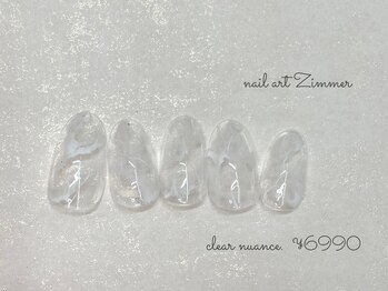 ネイルアート ジマー/クリアニュアンスこ¥6990