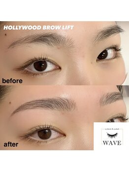 ウェーヴ(WAVE)/◆ハリウッドブロウリフト