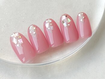 ワンアンドオンリー(One&Only)/キラキラ×シェルネイル