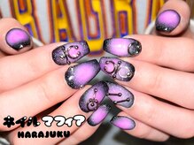 ネイルマフィア 原宿(NAIL MAFIA)/エアブラシ/チークネイル