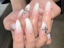 エムサロン 高崎あら町テラス店(emusalon)/White gradation