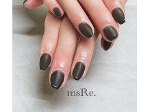 ミスリ(msRe.)/黒マットフレンチ