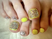アミュリー ネイル アトリエ(Amury nail atelier)/蛍光 ネオン オーロラ ラメ