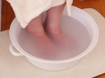 エステティック ハナ(Esthetic Hana)/足湯でリラックス