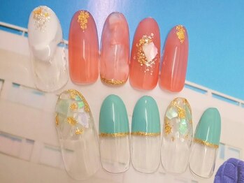 ネイルサロン リリオ(Nail Salon Ririo)の写真/【爪に優しいパラジェル】仙台駅近く◎シンプル系~アート系まで◎褒められる手元へ♪[定額ハンド7500円]