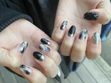 ネイルアルケー(Nail ARCHE)/クールシルバーネイル