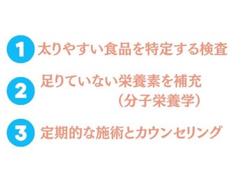 楽美身/独自のダイエットメニューを用意