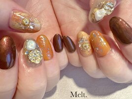秋ニュアンス♪つけ放題¥12800