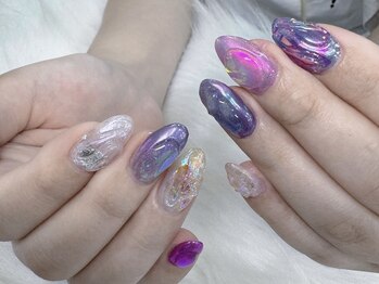 ネイルズバー 新宿店(Nails Bar)/オーロラマグネティックネイル