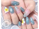 夏ネイル/グリッター/マーメイド