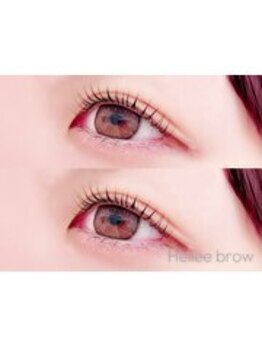 ヘイリーブロウ 溝の口店の写真/[溝の口/アイブロウ/束感まつげパーマ］コスパ◎大人女性の魅力をパリジェンヌ×HBLで引出す!納得の仕上り*