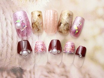 池袋ネイルサロン イイネイル(Ee-Nail)の写真/JNEC1級*持ちの良さ高評◎池袋徒歩1分★新規上￥7500下￥7500[ウォ-タ-ケア＆オフ込]甘皮ケア付☆他多数有り