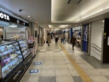 ラグジー 本八幡店(LUXY)/JR本八幡駅からの道順 2