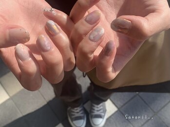サトリネイルルーム 西宮北口(satori nail room)/淡色。