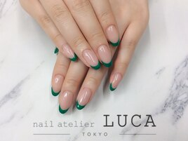 I-35 カラーフレンチネイル