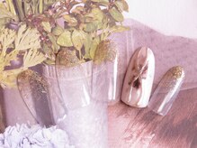 エムネイル(M Nail)/ゴールドグラデ・coolデザイン