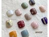 【FOOT】親指アートA　☆フットバス・甘皮ケア付き　￥10480