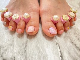 お任せデザイン/フットネイル
