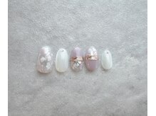 エンジェリック カラーズ(Angelic colors)/パープルシェルネイル☆