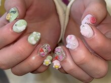 シオネイルサロン 下北沢2号店(sio.nailsalon)/パーツ込おまかせコース(90min)