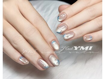 ネイルYMIサロン(Nail.YMI Salon)の写真/《持ち込みデザインも大歓迎★》イベントや特別な日にもおすすめ!2回 目以降も同価格なので通いやすい♪