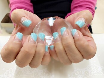 プルミエ ネイル(Premier Nail)/パラジェル★スプリングブルー