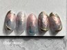 【ハンド】定額デザイン　華やかアート ￥11,000→￥9,900　オフ込