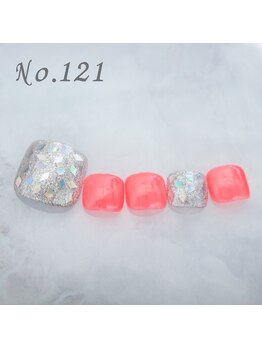 はあとねいる 大森店/フットネイル:No.121