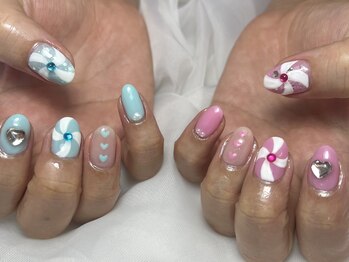 ネイルビジョルノ つくばみどりの店(Nail Begiorno)/持ち込みデザイン ジェルネイル