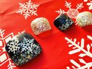 【トレンド】雪の結晶ネイル