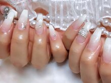 エルナ 新宿(Eluna)/ホワイトグラデ　担当西村