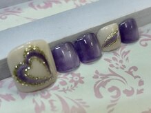 ネイルサロン ヴィヴィ(nail salon ViVi)/定額フットネイルB￥7200