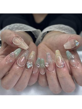 ヘレンネイル(HELEN NAIL)/アート シンプル 長さ出し